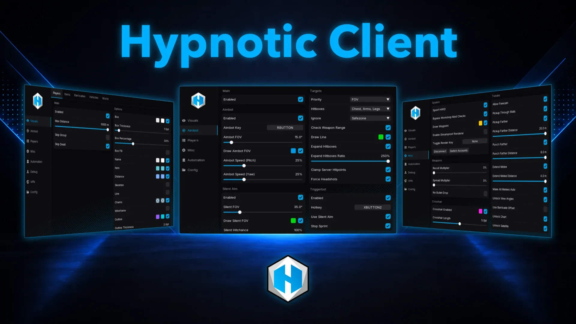 Hypnotic Client preview