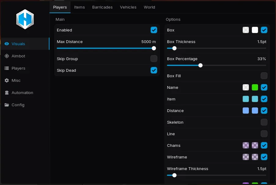 Hypnotic Client screenshot 3