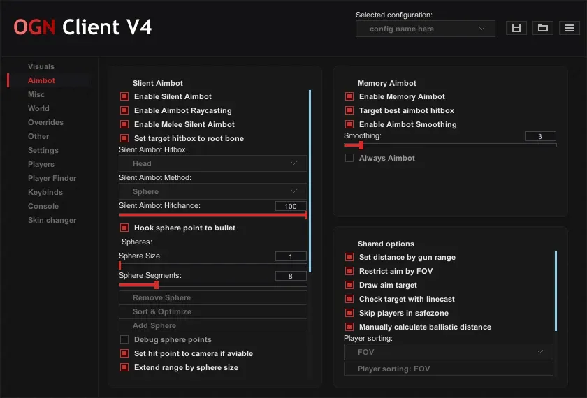 OGN Client screenshot 3