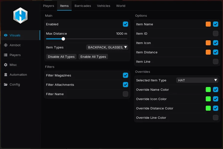 Hypnotic Client screenshot 4
