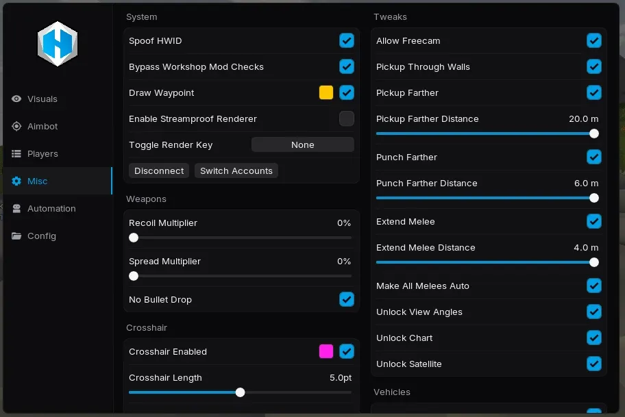 Hypnotic Client screenshot 7
